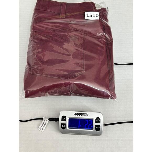 5.11 Tactical Defender-Flex Slim Jeans Womens Size 8 Long Red Mid Rise Utility - Picture 14 of 14